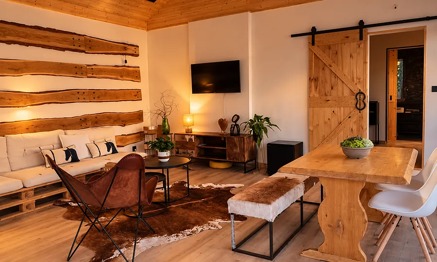 Obývací pokoj Velkého bungalovu