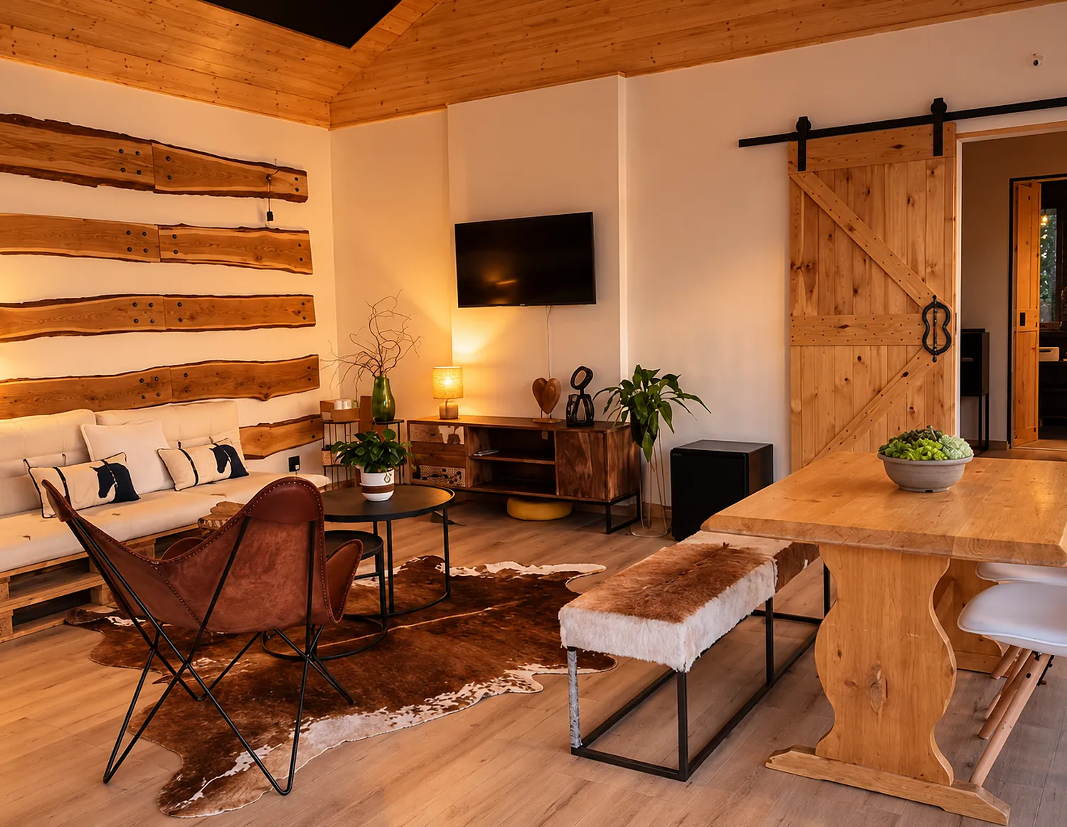 Obývací pokoj Velkého bungalovu